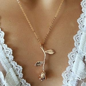 Rose necklace